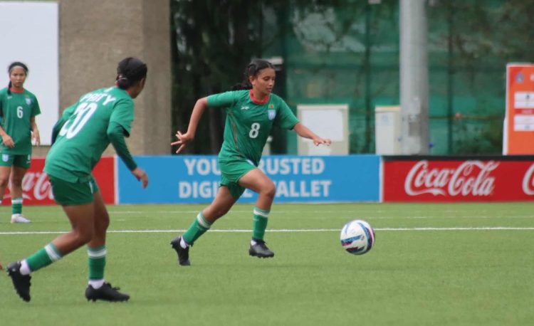 প্রীতির হ্যাটট্রিকে ফের নেপালকে হারালো বাংলাদেশ