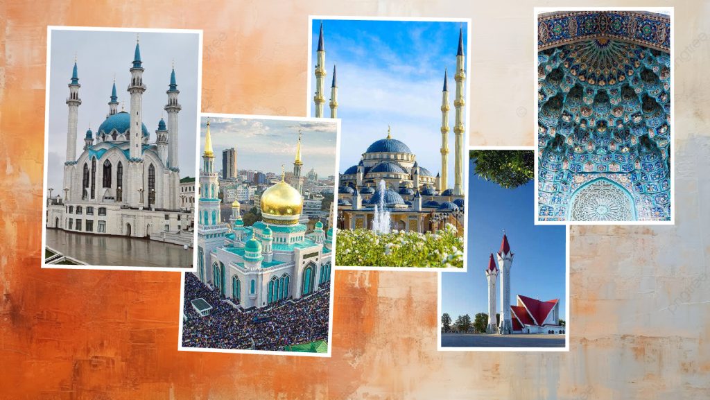 রাশিয়ায় দৃষ্টিনন্দন পাঁচ মসজিদ
