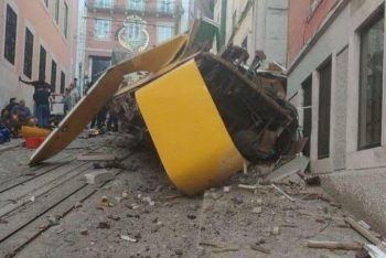 পর্তুগালের লিসবনে ফানিকুলার ট্রাম্প দূর্ঘটনায় অন্তত ১৫ জনের মৃত্যু