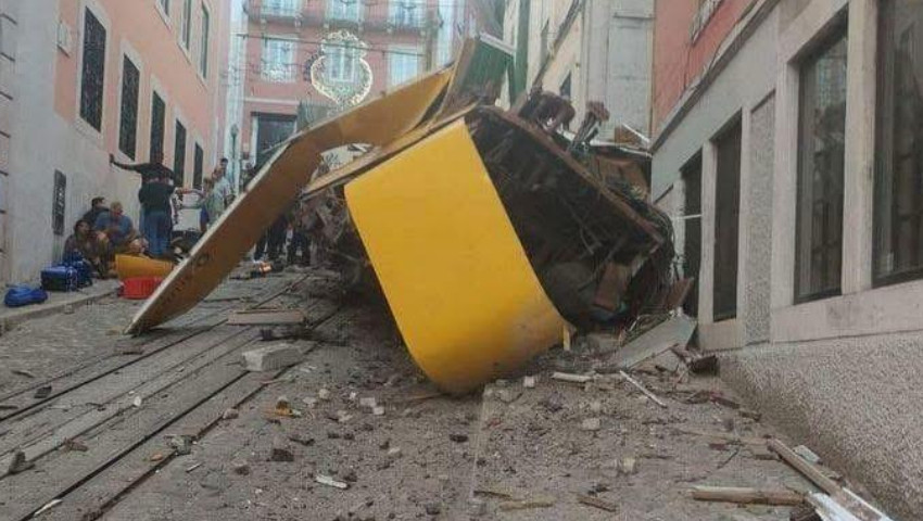 পর্তুগালের লিসবনে ফানিকুলার ট্রাম্প দূর্ঘটনায় অন্তত ১৫ জনের মৃত্যু