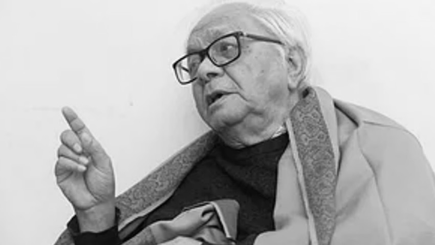 মারা গেলেন প্রবীণ বামপন্থী রাজনীতিক বদরুদ্দীন উমর