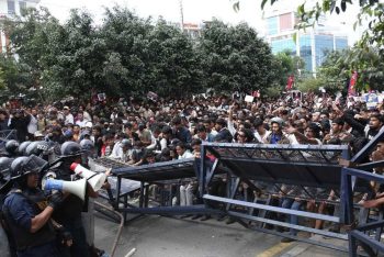 নেপালে তরুণদের বিক্ষোভ; নিহত বেড়ে ১৬