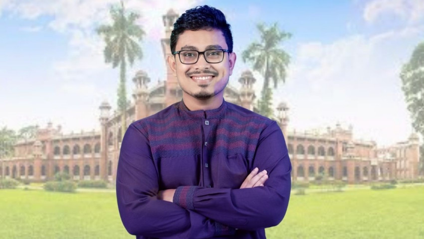 জুলাইয়ের বিজয় হয়েছে, সবাই একসাথে এগিয়ে যাবো : ভিপি সাদিক কায়েম