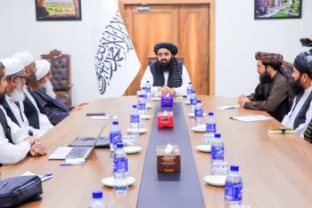 আফগান পররাষ্ট্রমন্ত্রীর সঙ্গে বাংলাদেশি উলামা প্রতিনিধি দলের বৈঠক