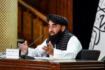 কোনো আফগান তার ভূমির এক ইঞ্চিও বাইরের কারও হাতে তুলে দিতে দেবে না : জাবিহুল্লাহ মুজাহিদ