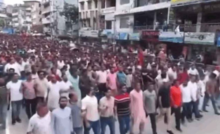 গুলিস্তানে আওয়ামী লীগের বিশাল মিছিল দাবিটি ভুয়া