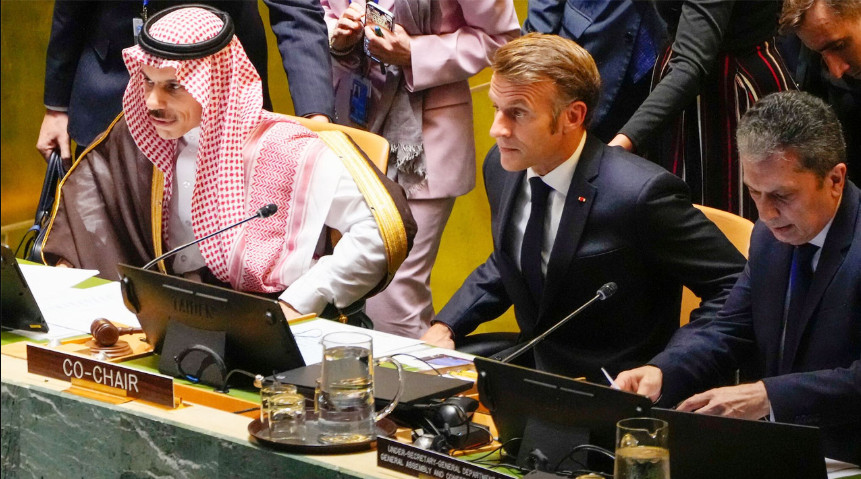 ইসরায়েলের জন্য ‘রেড লাইন’ ঘোষণা করল ফ্রান্স-সৌদি