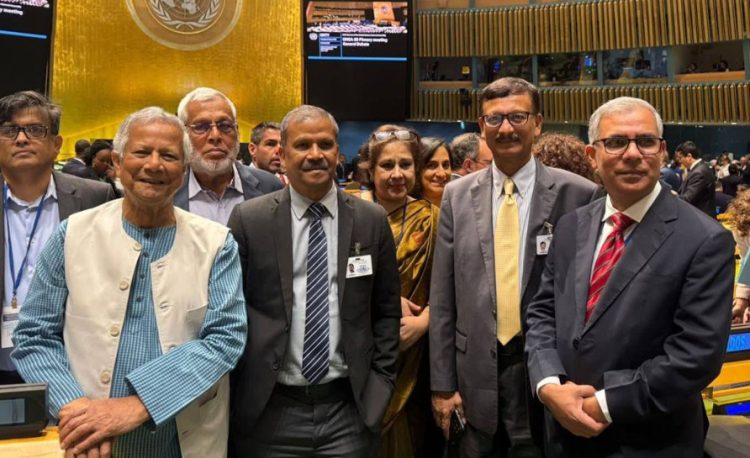 জাতিসংঘ অধিবেশনে যোগ দিয়েছেন প্রধান উপদেষ্টা