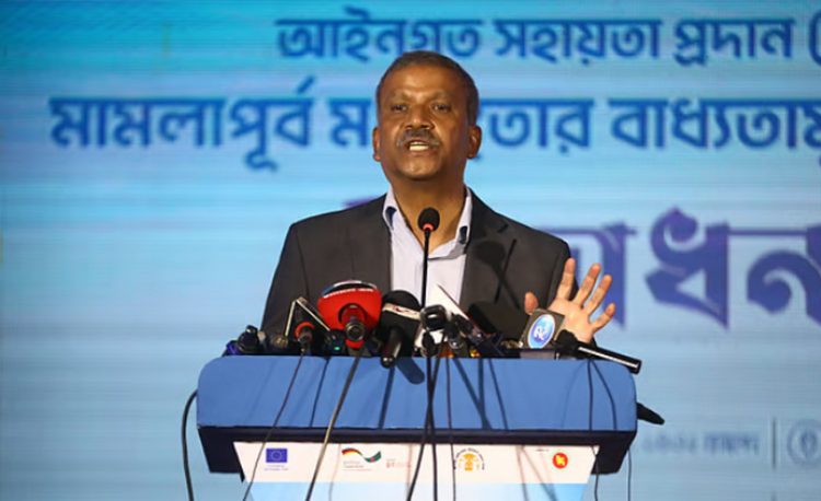 অনেক কাজ করেছি যা বাংলাদেশের ইতিহাসে কোনোদিন হয়নি: আইন উপদেষ্টা
