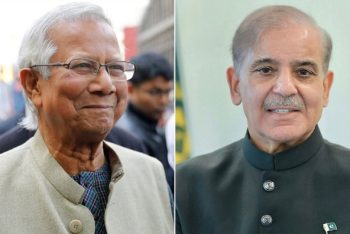 নিউইয়র্কে প্রধান উপদেষ্টার সঙ্গে বৈঠক করবেন পাকিস্তানের প্রধানমন্ত্রী