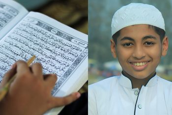 বাবার কাছে পড়েই হাফেজ ছোট্ট শিশু রায়হান