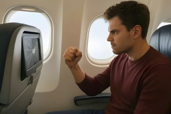 আকাশপথে তাণ্ডব, বিমানের মনিটর ভাঙলেন লন্ডন থেকে সিলেট ফেরা যাত্রী