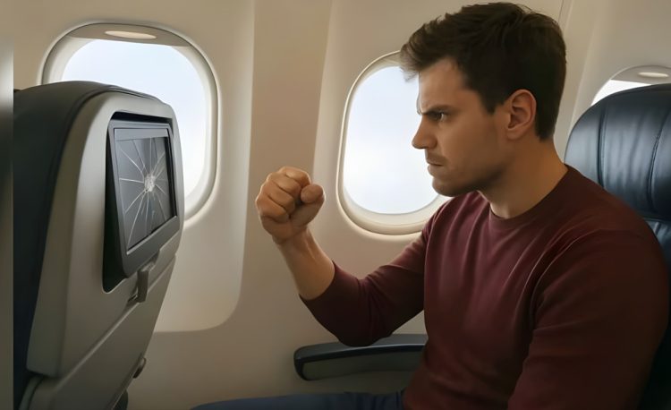 আকাশপথে তাণ্ডব, বিমানের মনিটর ভাঙলেন লন্ডন থেকে সিলেট ফেরা যাত্রী