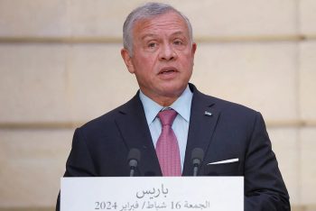 ফিলিস্তিনি রাষ্ট্র ছাড়া মধ্যপ্রাচ্য ‌‘ধ্বংস’ হবে : জর্ডানের বাদশাহ