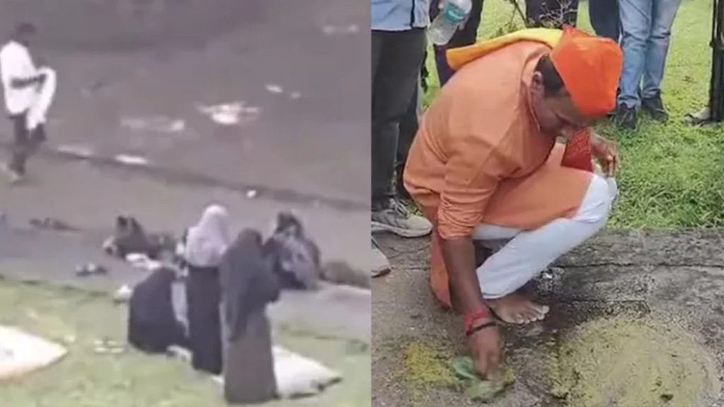 নামাজ পড়ায় গোমূত্র ছিটিয়ে দুর্গ ‘পবিত্র’ করলেন বিজেপি এমপি; বিতর্কের ঝড়