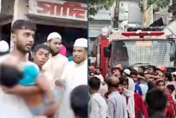 ব্রাহ্মণবাড়িয়ায় বিদ্যুৎস্পৃষ্ট হয়ে মাদরাসার ৬ শিক্ষার্থী দগ্ধ