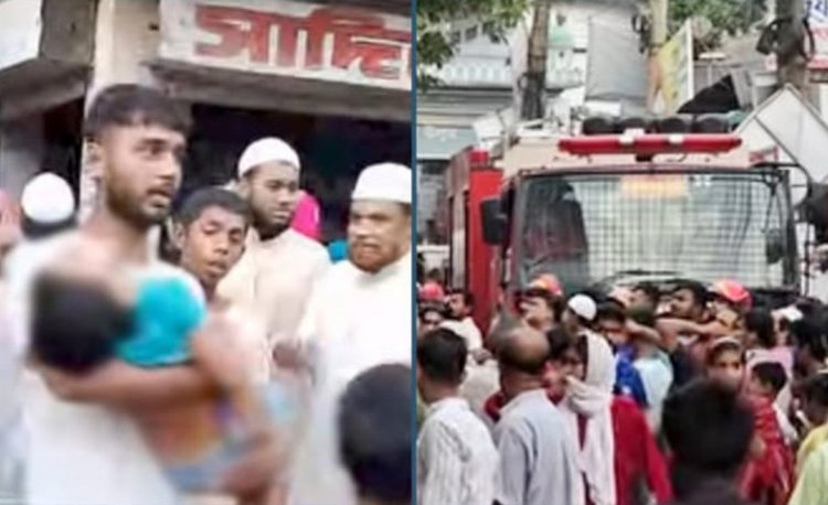 ব্রাহ্মণবাড়িয়ায় বিদ্যুৎস্পৃষ্ট হয়ে মাদরাসার ৬ শিক্ষার্থী দগ্ধ