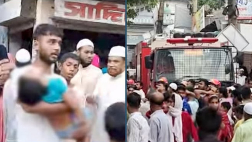 ব্রাহ্মণবাড়িয়ায় বিদ্যুৎস্পৃষ্ট হয়ে মাদরাসার ৬ শিক্ষার্থী দগ্ধ