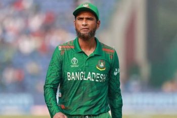 ডেঙ্গুতে আক্রান্ত হয়ে হাসপাতালে ভর্তি মাহমুদউল্লাহ রিয়াদ