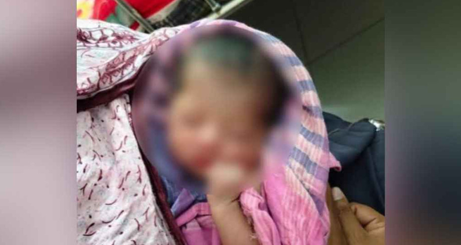 ফুটপাতে জন্ম নবজাতকের, মা উধাও!