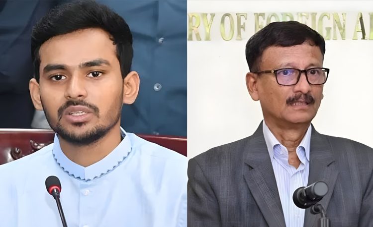 ভারতের সঙ্গে ১০ চুক্তি বাতিল দাবি আসিফ মাহমুদের, নিরুত্তর পররাষ্ট্র উপদেষ্টা