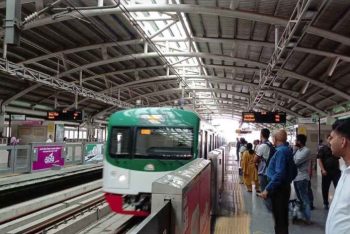 মেট্রোরেল স্টেশনে ঢুকে না চড়ে বেরিয়ে গেলে দিতে হবে জরিমানা