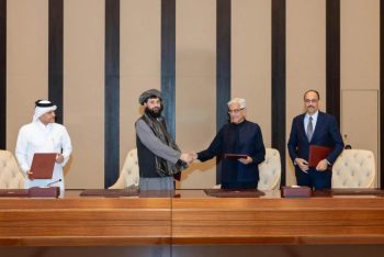 কাতারের মধ্যস্থতায় পাকিস্তান-আফগানিস্তান যুদ্ধবিরতিতে সম্মত