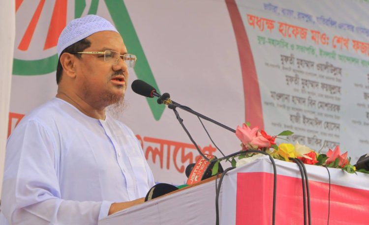 জামায়াত আমেরিকার সঙ্গে গোপন বৈঠক করে ইনসাফ বাস্তবায়ন করতে চায় : চরমোনাই পীর