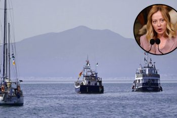 সুমুদ ফ্লোটিলার সমালোচনা করলেন ইতালির প্রধানমন্ত্রী