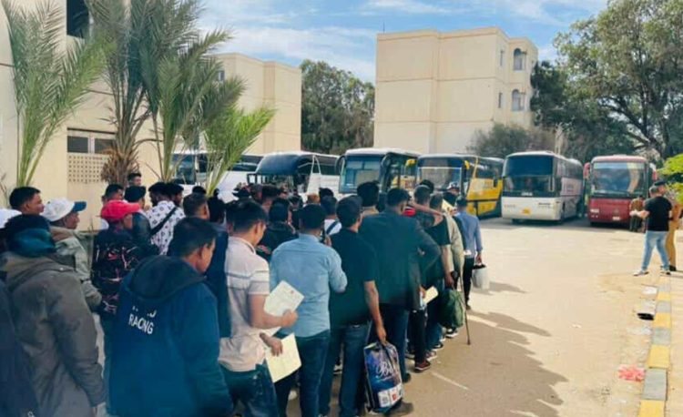 লিবিয়া থেকে দেশে ফিরেছেন ৩০৯ বাংলাদেশি