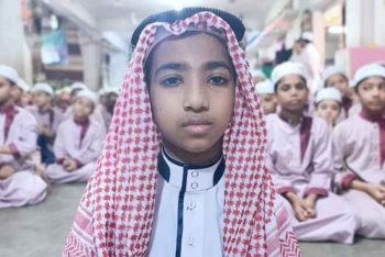 ৬ মাসে হাফেজ হলেন ৯ বছর বয়সী মুহাম্মাদ হাসান