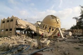 হামলা চালিয়ে গাজ্জার ঐতিহাসিক প্রাসাদ ধ্বংস করল ইসরাইল