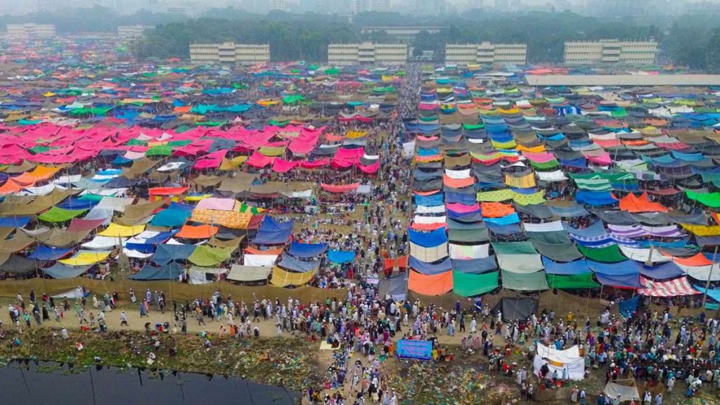 টঙ্গীতে ৫ দিনব্যাপী জোড় ইজতেমা শুরু