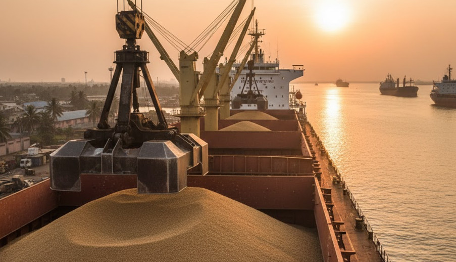 যুক্তরাষ্ট্র থেকে এলো ৬১ হাজার টন গম