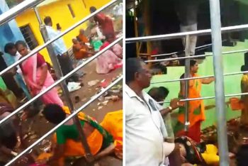 ভারতের মন্দিরে পদদলিত হয়ে ৯ জনের মৃত্যু
