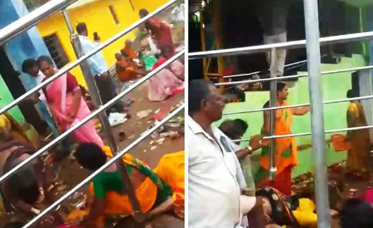 ভারতের মন্দিরে পদদলিত হয়ে ৯ জনের মৃত্যু