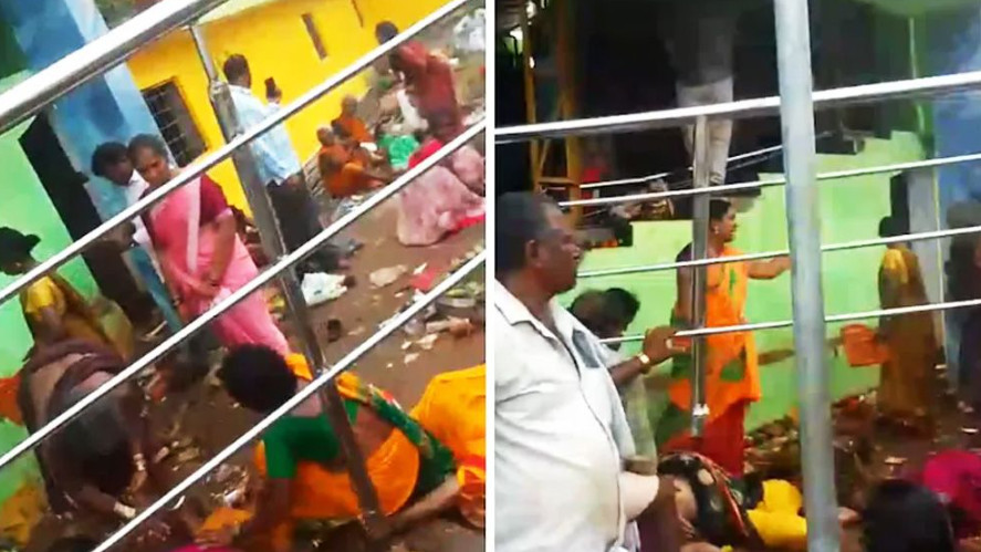 ভারতের মন্দিরে পদদলিত হয়ে ৯ জনের মৃত্যু