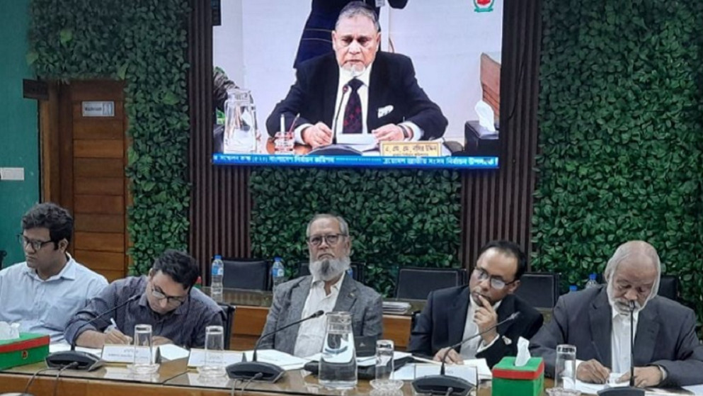 গণভোট পরিচালনার জন্য একটি স্পষ্ট আইন প্রণয়ন জরুরি : সিইসি