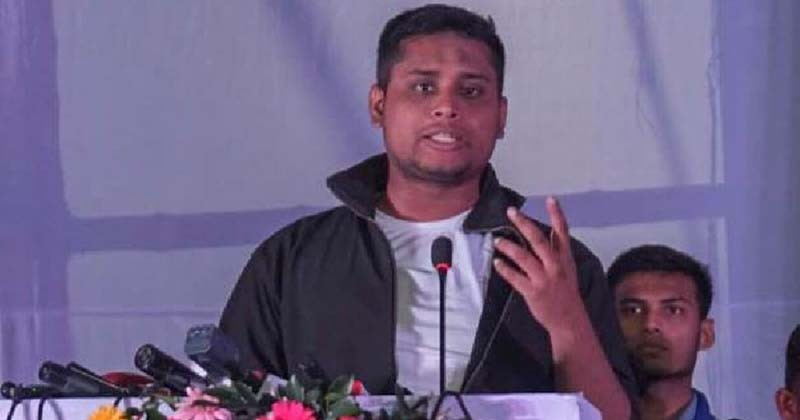 হাসনাত আব্দুল্লাহের বক্তব্য ঘিরে ভারতে তোলপাড়