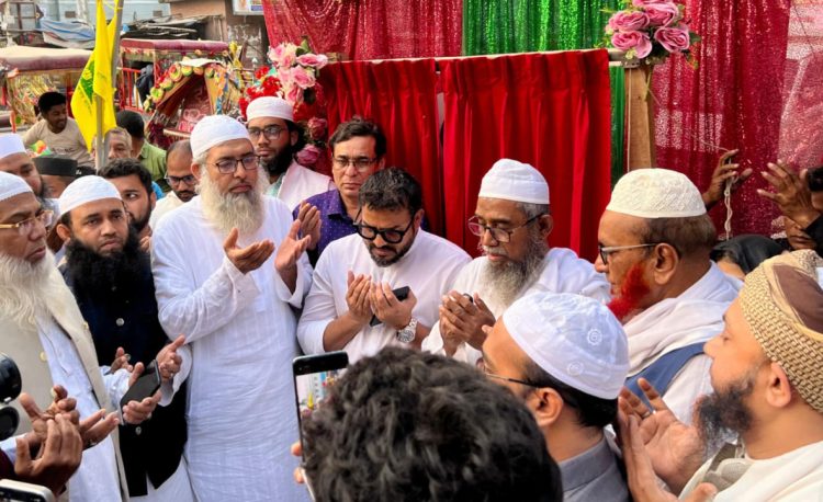 হাফেজ্জী হুজুরের নামে সড়ক উদ্বোধন হলো উত্তরায়