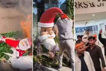 ভারতে বড়দিনে খ্রিস্টান স্কুলে হিন্দুত্ববাদীদের হামলা