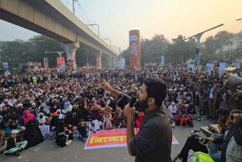 উপদেষ্টারা না আসা পর্যন্ত শাহবাগে অবস্থানের ঘোষণা ইনকিলাব মঞ্চের