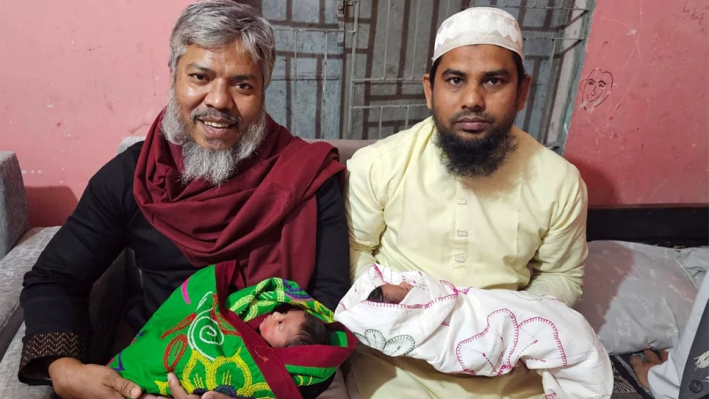 যমজ সন্তানের নাম ওসমান ও হাদি রাখলেন জামায়াত কর্মী