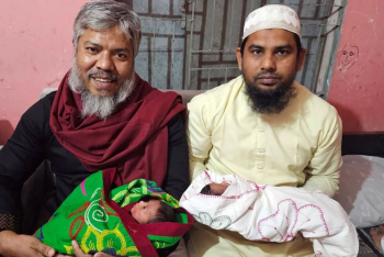 যমজ সন্তানের নাম ওসমান ও হাদি রাখলেন জামায়াত কর্মী