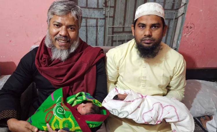 যমজ সন্তানের নাম ওসমান ও হাদি রাখলেন জামায়াত কর্মী