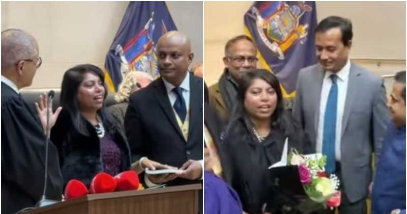 মার্কিন বিচার ইতিহাসে নতুন অধ্যায়: কোরআন ছুঁয়ে প্রথম মুসলিম বিচারপতি হলেন সোমা এস সাঈদ