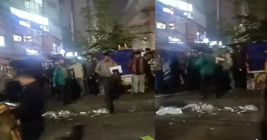 মগবাজার ফ্লাইওভার থেকে বোমা নিক্ষেপ, নিহত ১