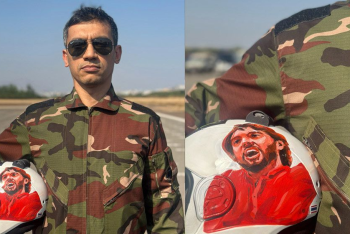 হাদির ছবি আঁকা হেলমেট পরে বিশ্ব রেকর্ড গড়তে যাচ্ছেন আশিক চৌধুরী