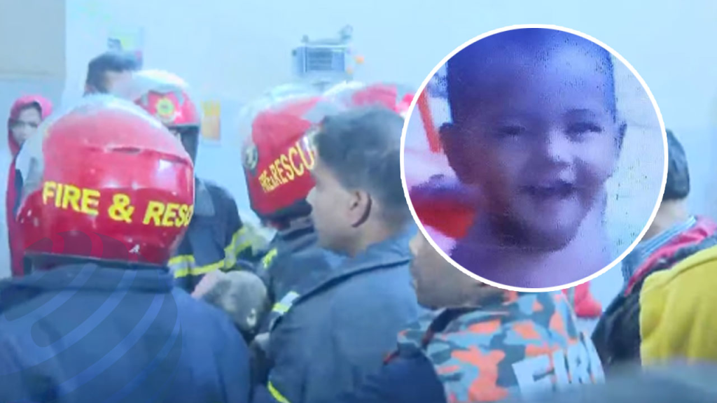 উদ্ধারের পর শিশু সাজিদকে মৃত ঘোষণা