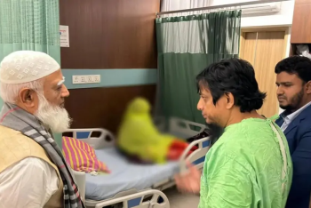 হাদির অসুস্থ মায়ের খোঁজ নিতে হাসপাতালে গেছেন জামায়াত আমির